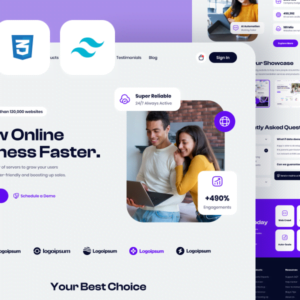 HTML5 Tailwind CSS: Creating Modern Eye-Catching Website