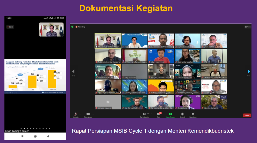 Program Magang dan Studi Independen Bersertifikat (MSIB) Cycle 1